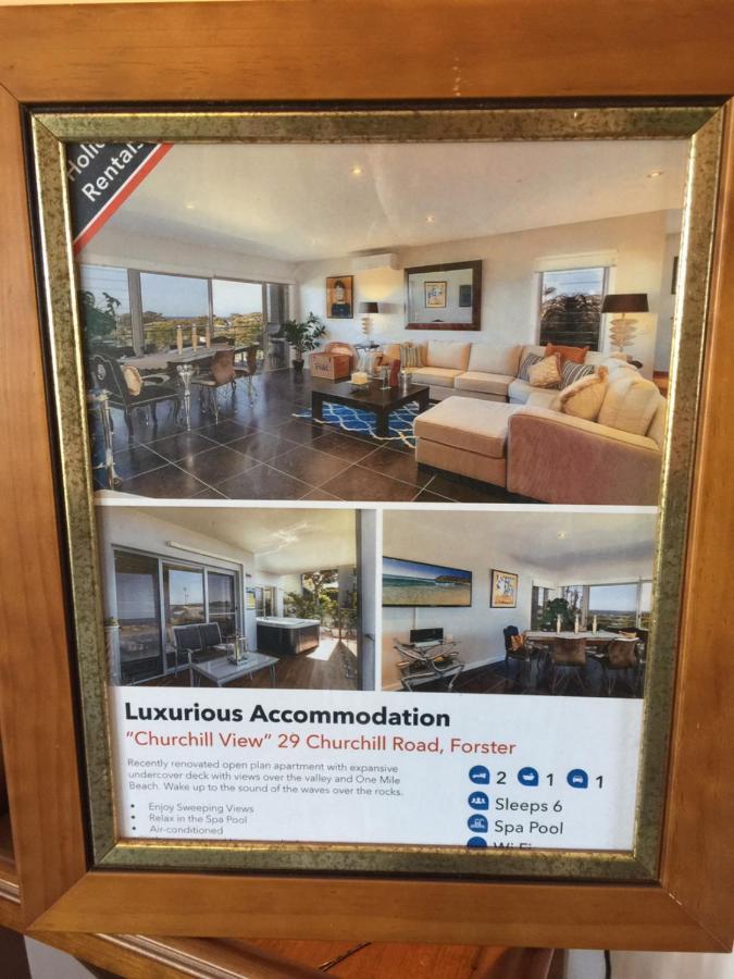 Churchill View Holiday Apartment Forster Ngoại thất bức ảnh